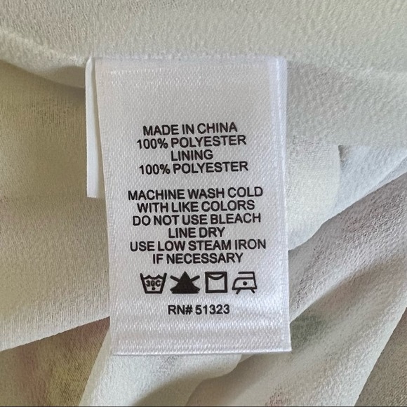 1 State Floral Print Wrap Dress Size 16w - Picture 7 of 9